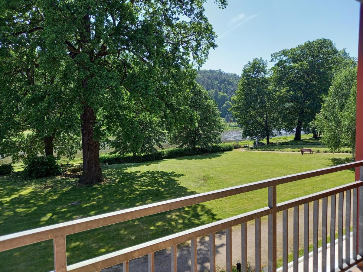 Parkhotel Bad Schandau Mit Spa Exterior photo