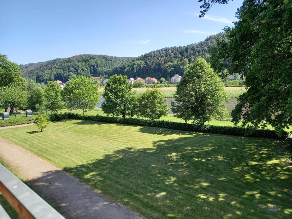 Parkhotel Bad Schandau Mit Spa Exterior photo