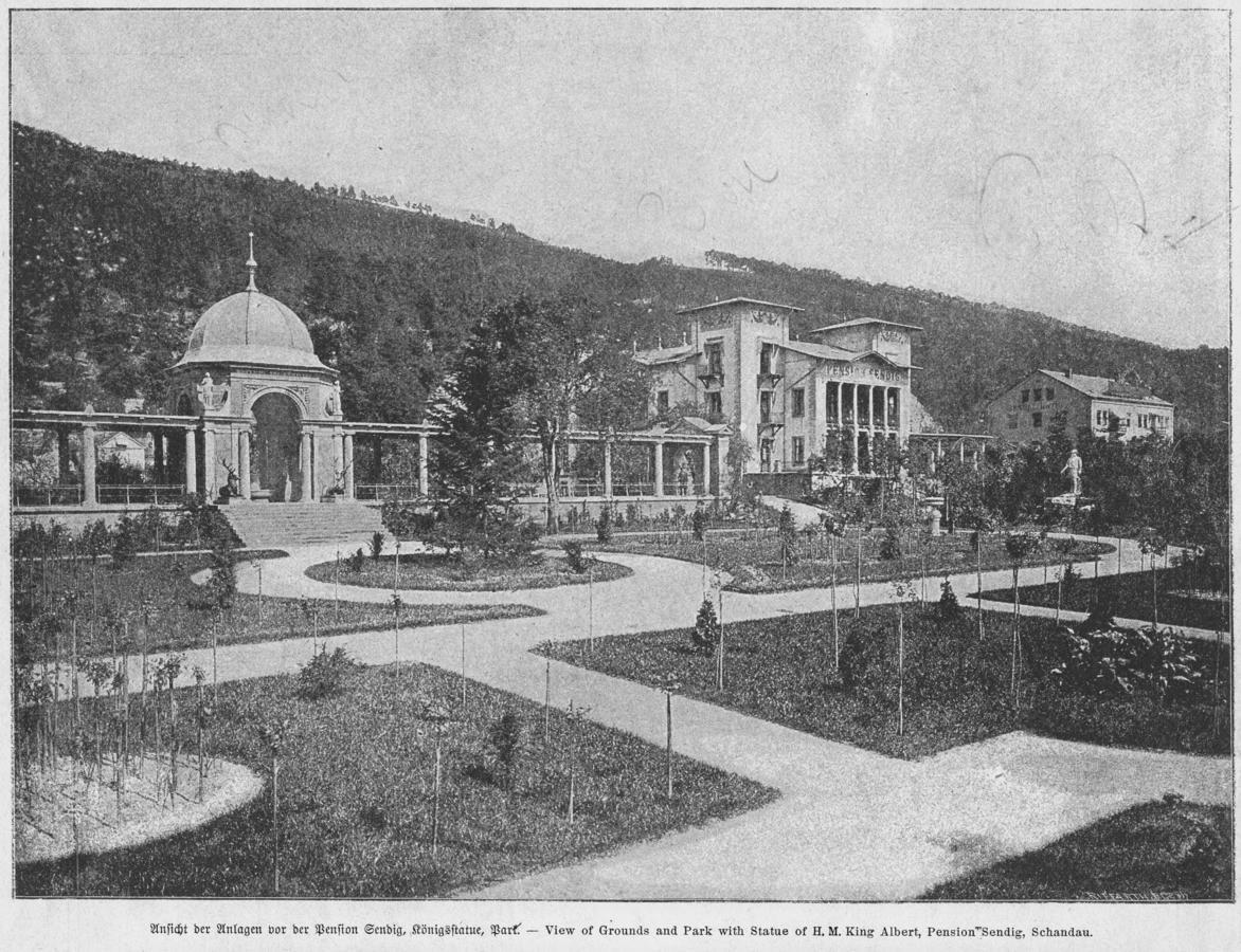 Parkhotel Bad Schandau Mit Spa Exterior photo