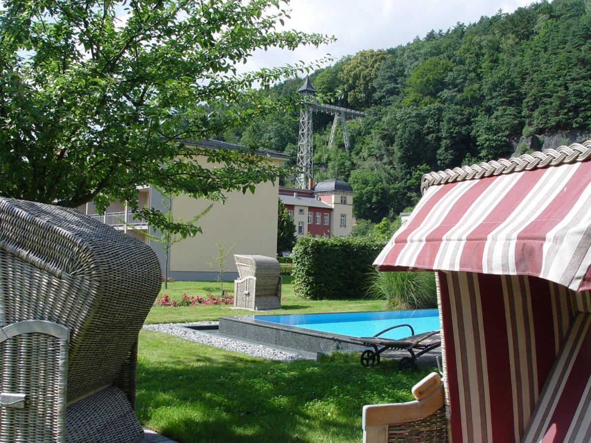 Parkhotel Bad Schandau Mit Spa Exterior photo